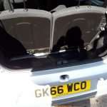 Silver Citroen C1 2016 for sale - boot