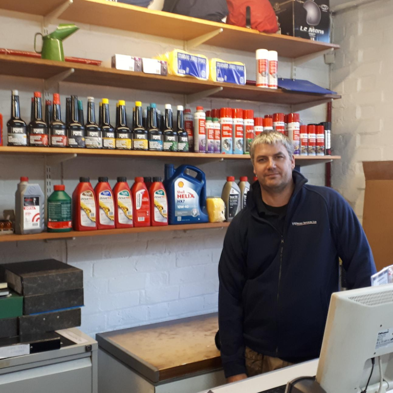 David, VFR Motor Services' Motor Engineer