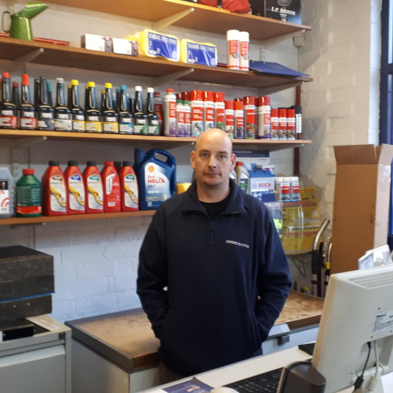 Justin, VFR Motor Services' Motor Engineer and Director