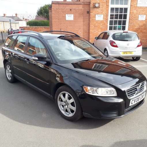 Black Vovlo V50 Estate For Sale - front